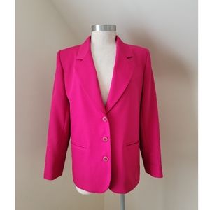 Vintage D'allaird's Fuchsia Pink Blazer